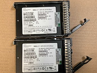 Hp (d3700), 2x 480 ssd(mk000480gwcev) - 2x 1.92 tb ssd(mk001920gwcfb) - 4x 1.2 tb sas(eg1200jemda) - 16x 1.2 tb sas(eg1200jehmc) network attached storage - afbeelding 2 van  11