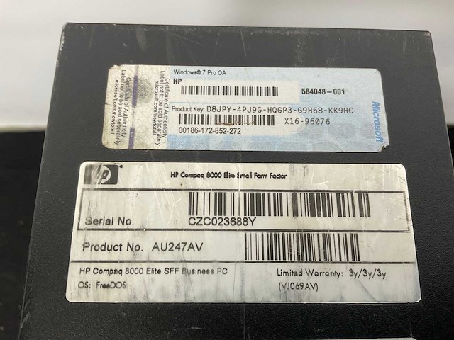 Hp / dell / acer / fujitsu desktop (6x) - afbeelding 6 van  19
