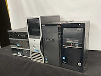 Hp / dell / acer / fujitsu desktop (6x) - afbeelding 1 van  19