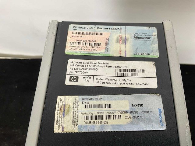 Hp / dell / acer / fujitsu desktop (6x) - afbeelding 13 van  19