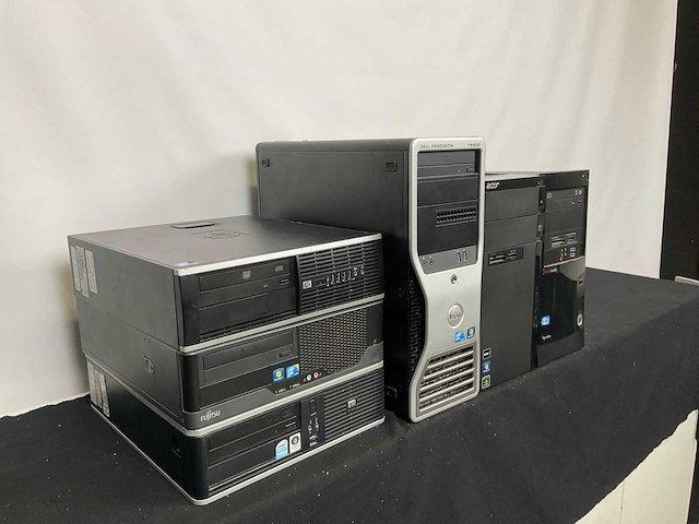 Hp / dell / acer / fujitsu desktop (6x) - afbeelding 12 van  19