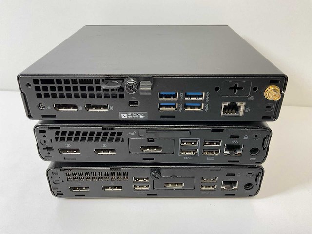 Hp / dell mix model mini desktop - check description (3x) - afbeelding 11 van  15