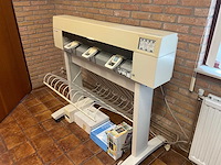 Hp designjet, - 450c - grootformaat printer - afbeelding 2 van  6