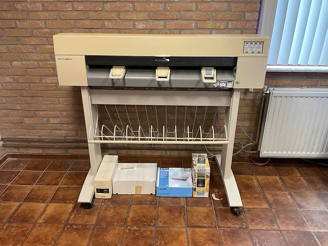 Hp designjet, - 450c - grootformaat printer - afbeelding 3 van  6