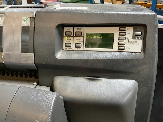 Hp designjet 1050c plus plotter - afbeelding 3 van  12