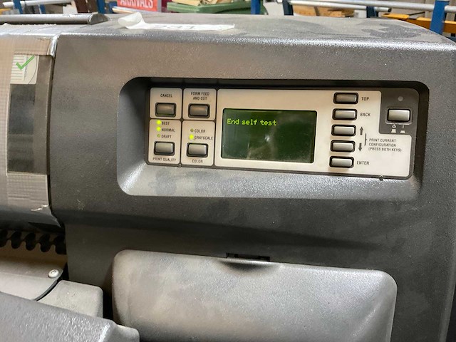 Hp designjet 1050c plus plotter - afbeelding 4 van  12