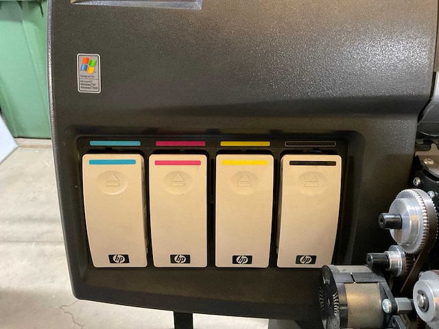 Hp designjet 1050c plus plotter - afbeelding 7 van  12