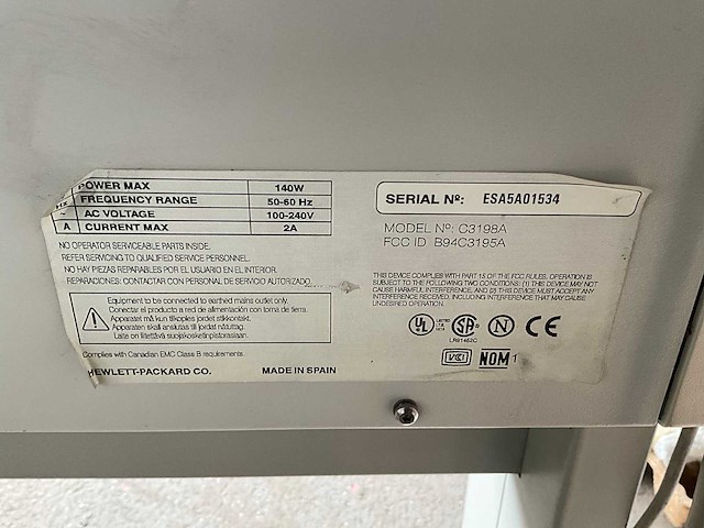 Hp designjet 755cm plotter - afbeelding 4 van  4