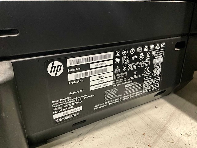 Hp designjet t120 eprinter a1 plotter - afbeelding 4 van  5