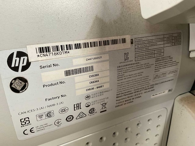 Hp designjet t1300 plotter - afbeelding 9 van  9