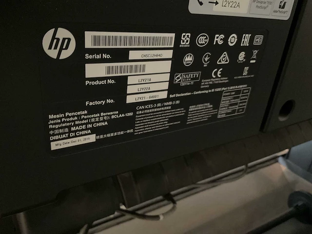 Hp designjet t930 printer - afbeelding 9 van  9