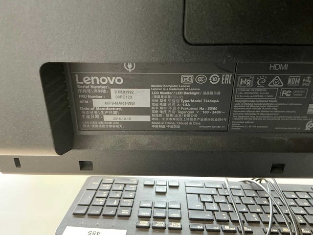 Hp desktop met monitor - afbeelding 4 van  4