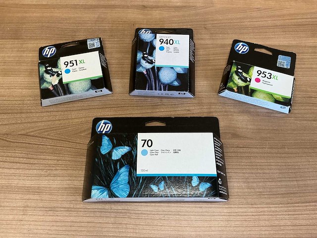 Hp | diverse inktcartridges - afbeelding 1 van  6