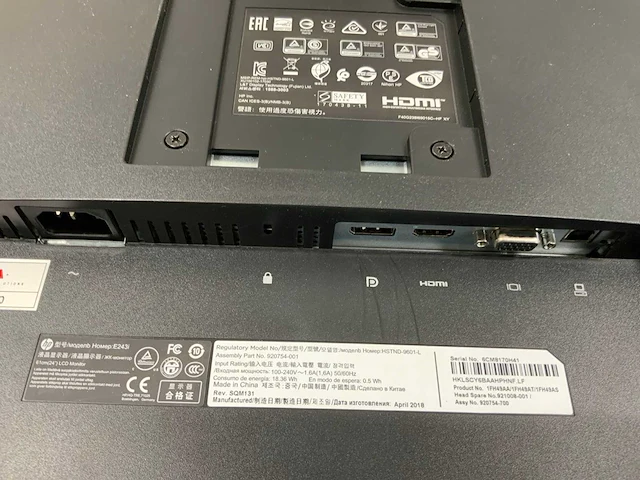 Hp diverse monitoren - afbeelding 6 van  12