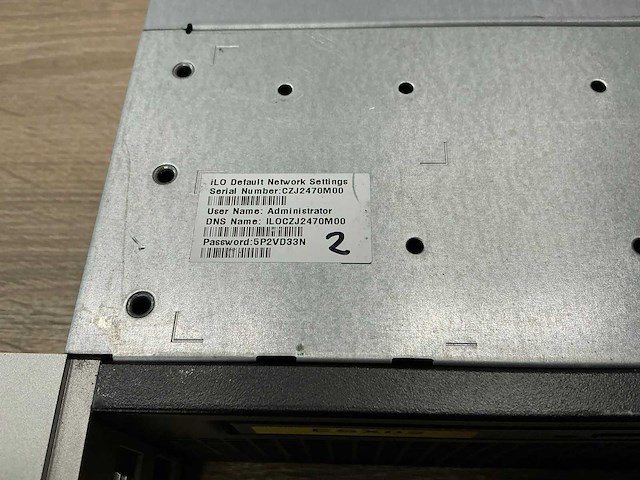 Hp dl380e gen8 server - afbeelding 4 van  8