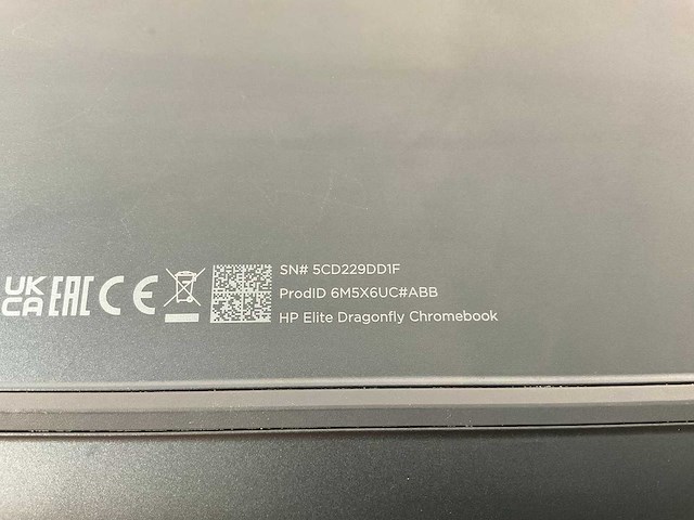 Hp dragonfly 13,5”, core(tm) i5 12th gen, 8 gb ram, 256 gb ssd chromebook - afbeelding 7 van  7
