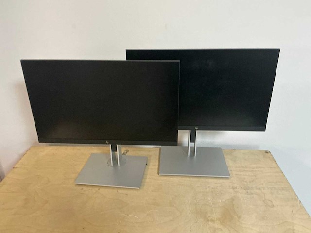 Hp e23 g4 monitor (2x) - afbeelding 1 van  5