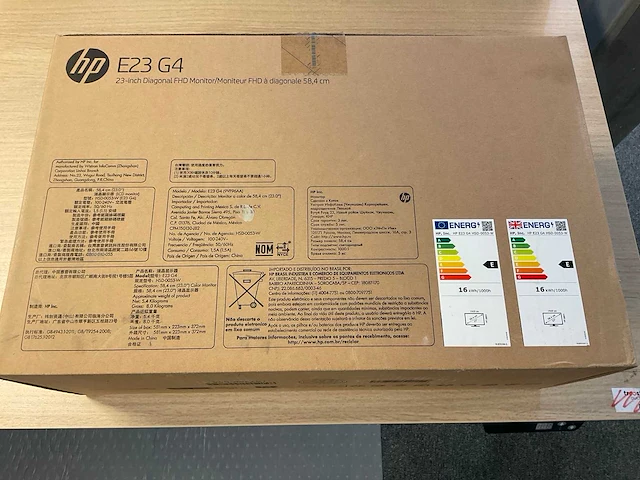 Hp e23 g4 monitor - afbeelding 5 van  8