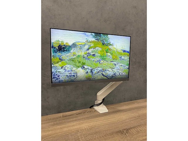 Hp e233 - 23" monitor met monitorarm - dp, hdmi, vga, usb - afbeelding 10 van  16