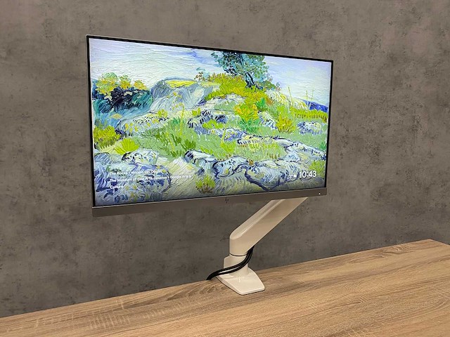 Hp e233 - 23" monitor met monitorarm - dp, hdmi, vga, usb - afbeelding 9 van  14