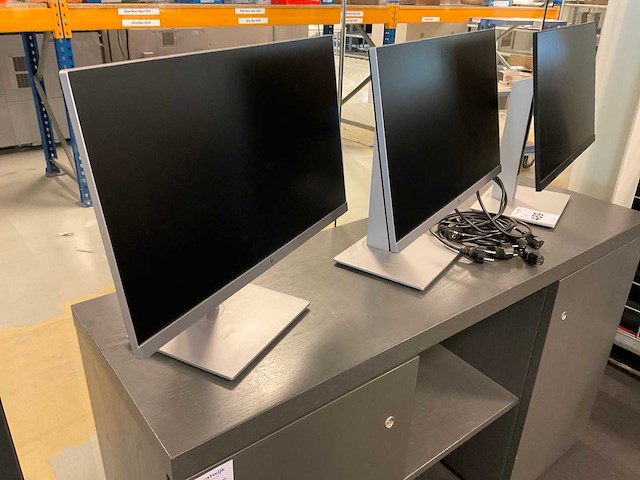 Hp e233, e24 g4 monitor (3x) - afbeelding 2 van  5