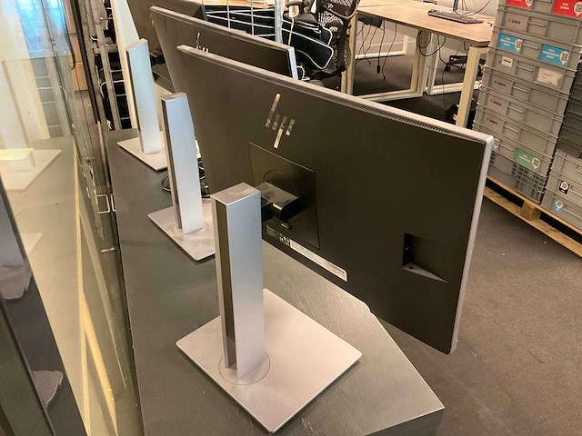 Hp e233, e24 g4 monitor (3x) - afbeelding 3 van  5