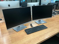 Hp e233 monitor (2x) - afbeelding 1 van  5
