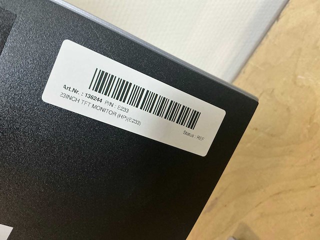 Hp e233 monitor - afbeelding 4 van  4