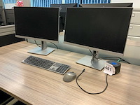Hp e233 monitoren en dockingstation - afbeelding 2 van  5