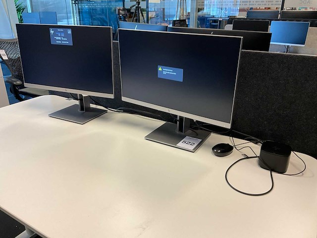Hp e233 monitoren en dockingstation - afbeelding 4 van  8