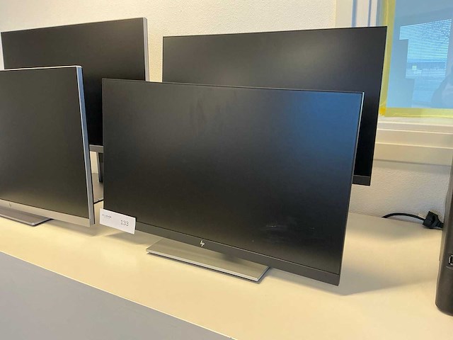 Hp e24 g4 fhd monitor (2x) - afbeelding 1 van  4