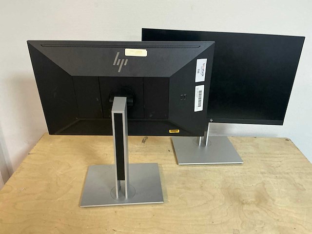 Hp e24 g4 monitor (2x) - afbeelding 1 van  3