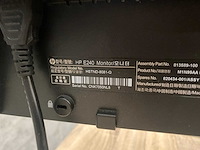 Hp e240 - 24" monitor met monitorarm - dp, hdmi, vga - afbeelding 10 van  10
