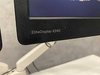 Hp e240 - 24" monitoren op dubbele monitorarm - dp, hdmi, vga - afbeelding 16 van  19