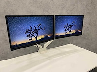 Hp e240 - 24" monitoren op dubbele monitorarm - dp, hdmi, vga - afbeelding 9 van  13