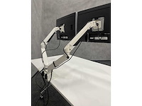 Hp e240 - 24" monitoren op dubbele monitorarm - dp, hdmi, vga - afbeelding 13 van  13