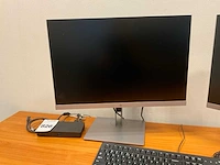 Hp e243i monitor (2x) - afbeelding 4 van  5