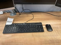 Hp e243i monitor (3x) - afbeelding 1 van  8