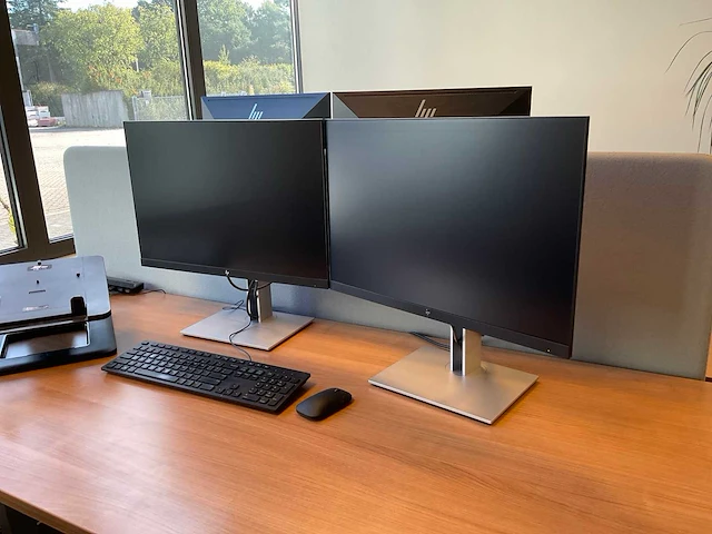 Hp e24i g4 monitor (2x) - afbeelding 3 van  8