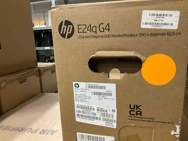 Hp e24q g4 monitor - afbeelding 3 van  3