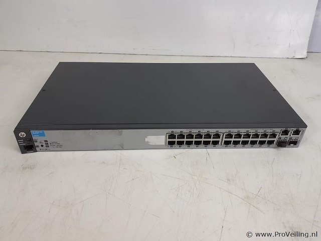 Hp e2620-24 switch - j9623a - fast ethernet 10/100 - afbeelding 1 van  5