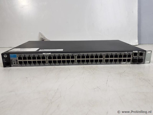 Hp e2620-48 switch - j9626a - fast ethernet 10/100 - afbeelding 1 van  3