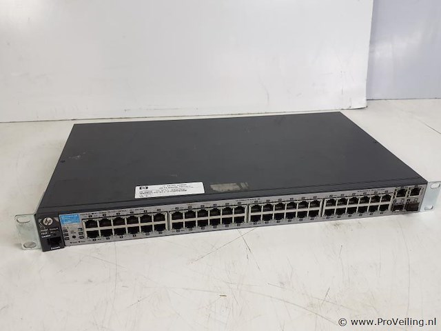 Hp e2620-48 switch - j9626a - fast ethernet 10/100 - afbeelding 1 van  5