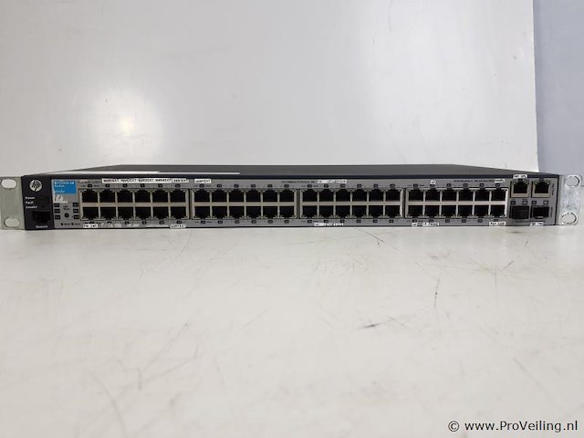 Hp e2620-48 switch - j9626a - fast ethernet 10/100 - afbeelding 2 van  5