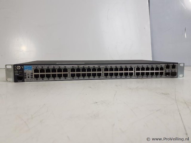 Hp e2620-48 switch - j9626a - fast ethernet 10/100 - afbeelding 2 van  5