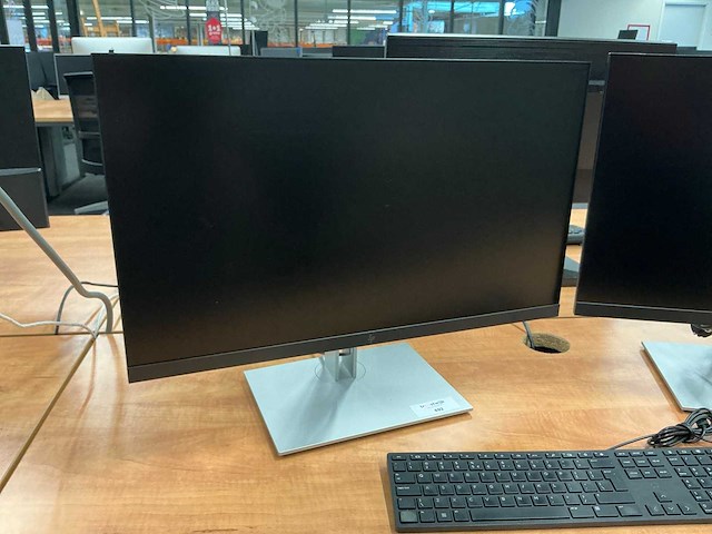 Hp e27 g4 monitor (2x) - afbeelding 2 van  5
