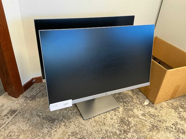 Hp e273 monitor (2x) - afbeelding 1 van  4