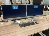 Hp e273m monitor (2x) - afbeelding 1 van  7