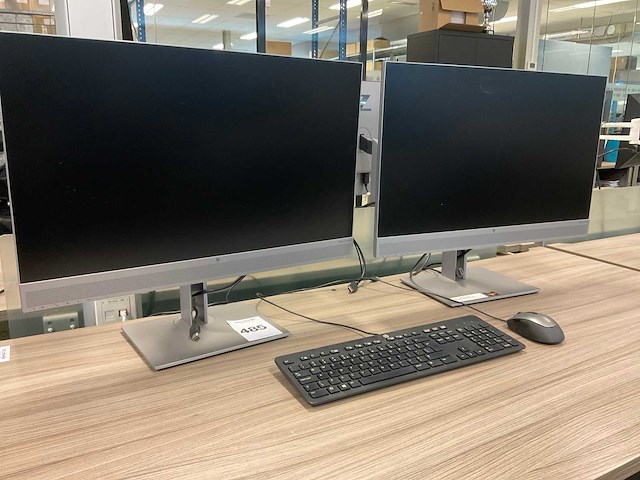 Hp e273m monitor (2x) - afbeelding 2 van  7