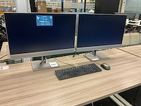 Hp e273m monitor (2x) - afbeelding 3 van  7